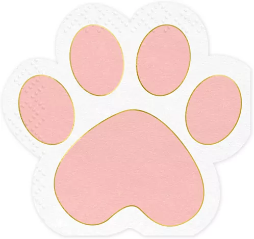 Serwetki łapki 15,5x14,5cm - tantis.pl