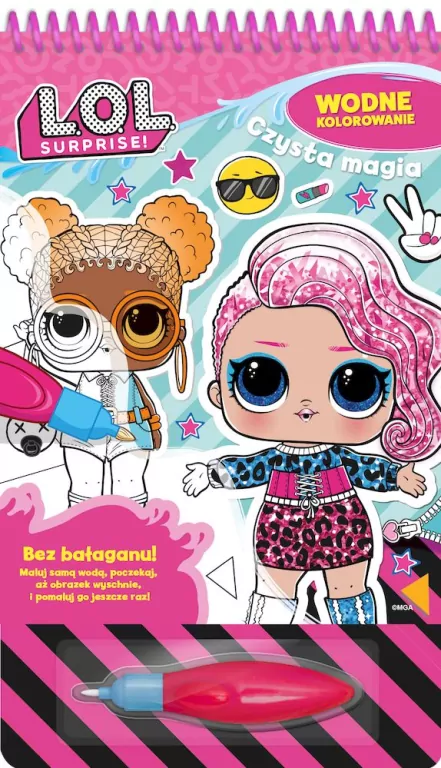 L.O.L. Surprise! Wodne kolorowanie cz. 4 Czysta magia - tantis.pl