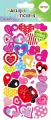 Naklejki 3D Puffy Hearts 9,5x22cm HAPPY COLOR - tantis.pl