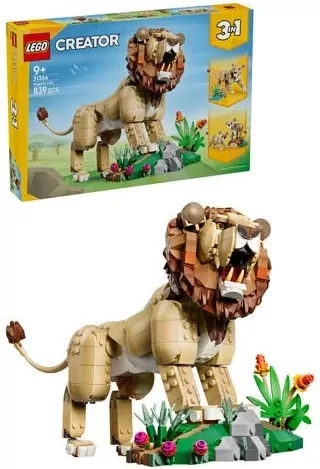 LEGO® Dzikie zwierzęta: Dumny lew 31386 - tantis.pl
