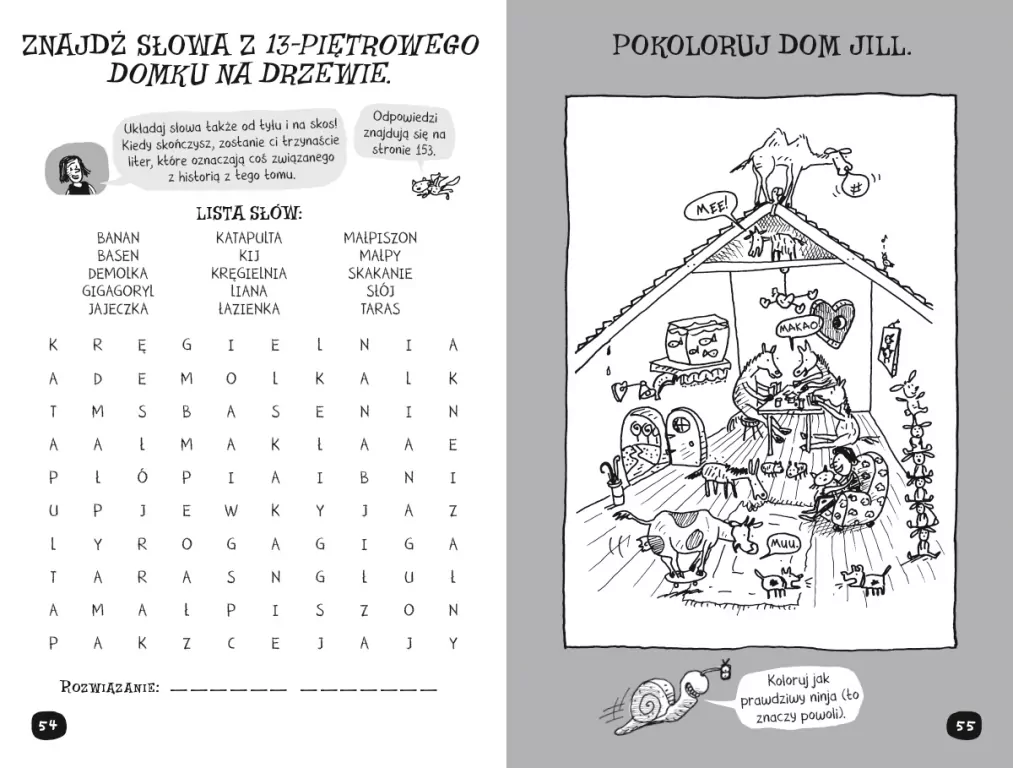 Bzdurki i badziewie z domku na drzewie. Najgłupsze łamigłówki. Domek na drzewie - tantis.pl