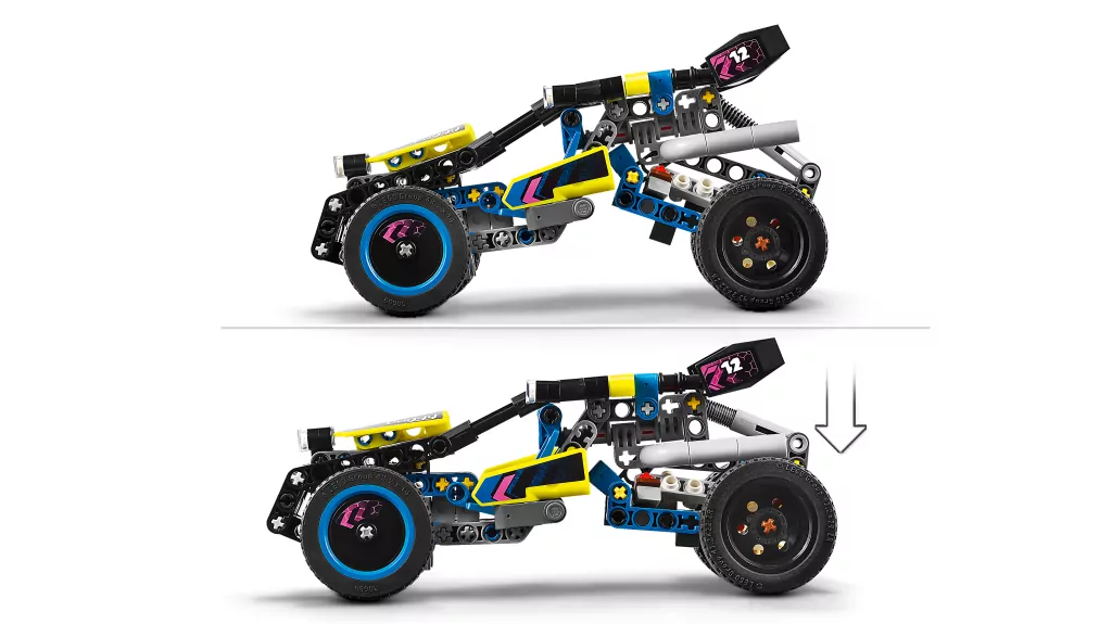 LEGO® Technic. Wyścigowy łazik terenowy 42164 - tantis.pl