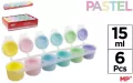 Farba plakatowa tempera pastel 6x15ml - tantis.pl