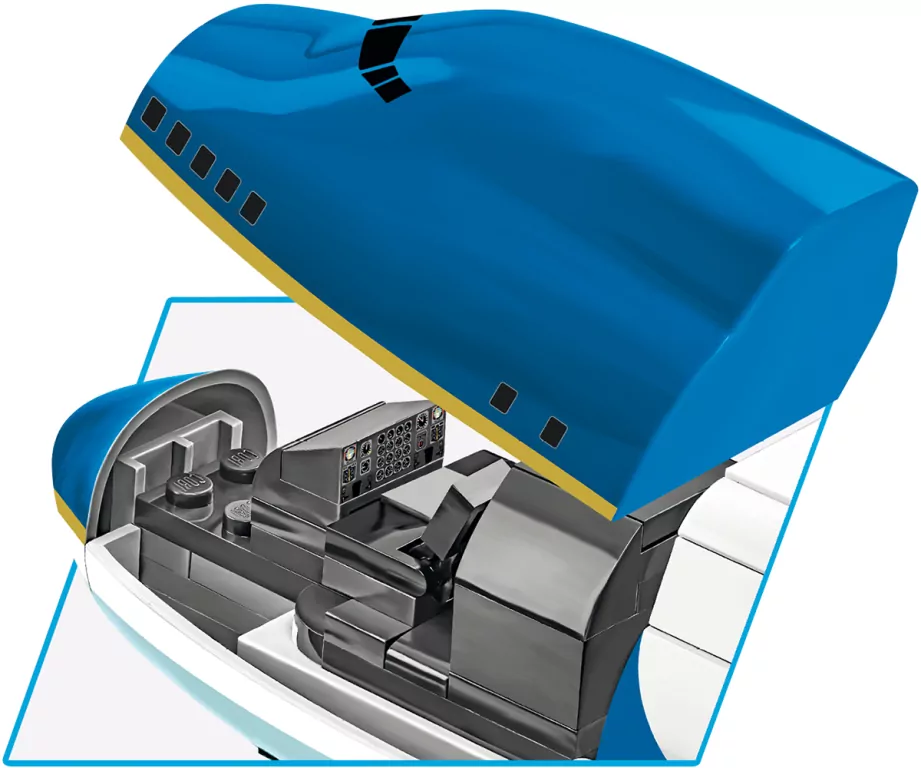 Klocki Cobi. Boeing 747 Air Force One - tantis.pl