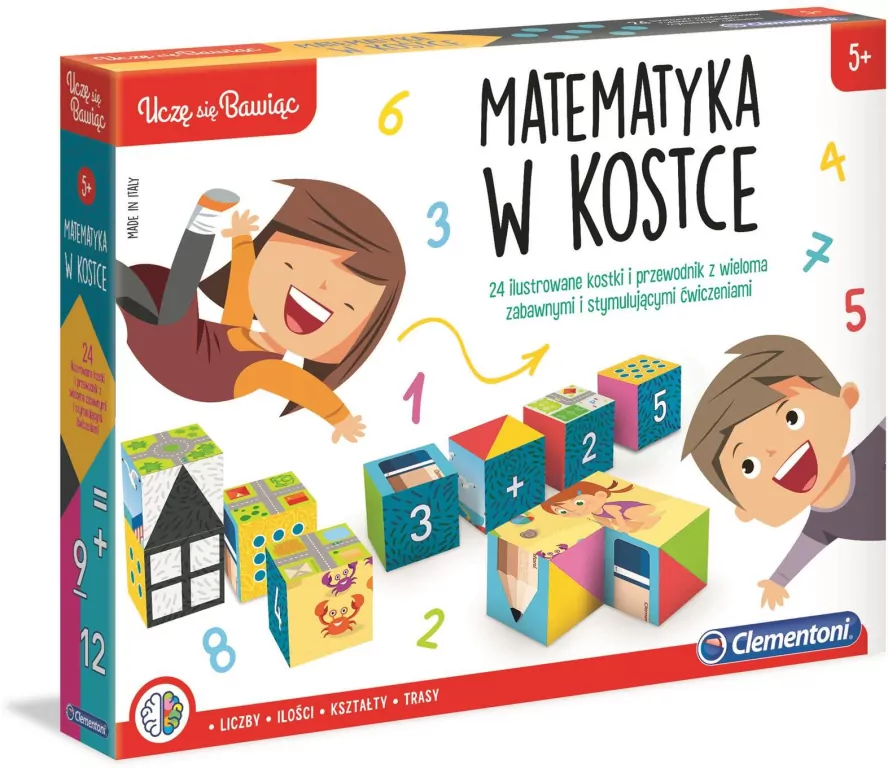 Matematyka w kostce. Uczę się bawiąc - tantis.pl