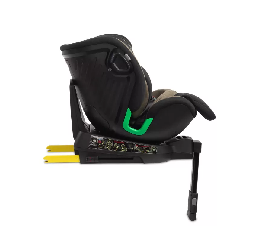 Caretero Fotelik Turox I-Size khaki (40-150cm) - tantis.pl