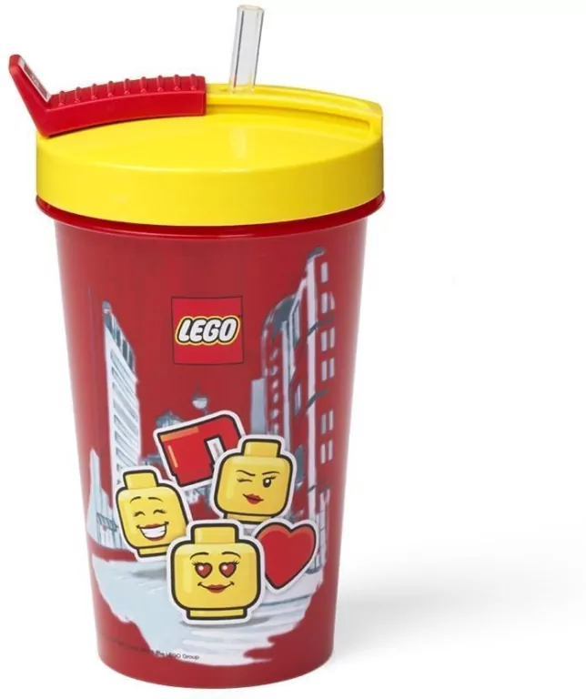 LEGO(R) kubek ze słomką Iconic Girl - tantis.pl