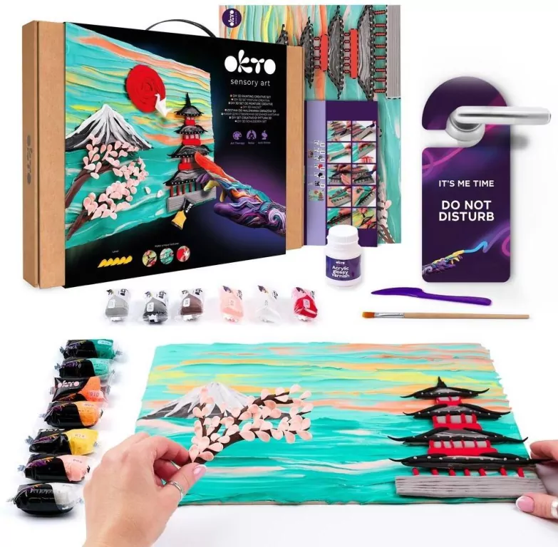 Zestaw kreatywny do modelowania 3D Japan - tantis.pl