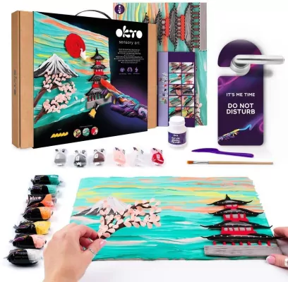 Zestaw kreatywny do modelowania 3D Japan