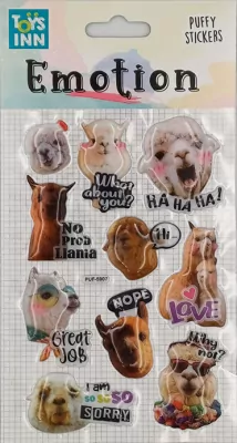Naklejki Emotions - Lamy. ToysInn