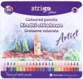 Kredki ołówkowe okrągłe Artist 24 kolory - tantis.pl