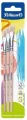 Pelikan. Pędzel płaski 613f (8,10,12), 3 sztuk - tantis.pl