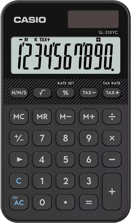 Kalkulator Casio SL-310YC-BK - tantis.pl