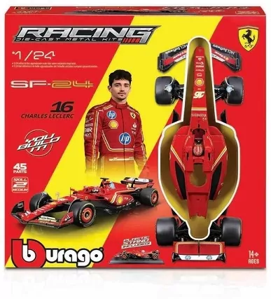 Ferrari Formula Model Kit With Helmet - tantis.pl
