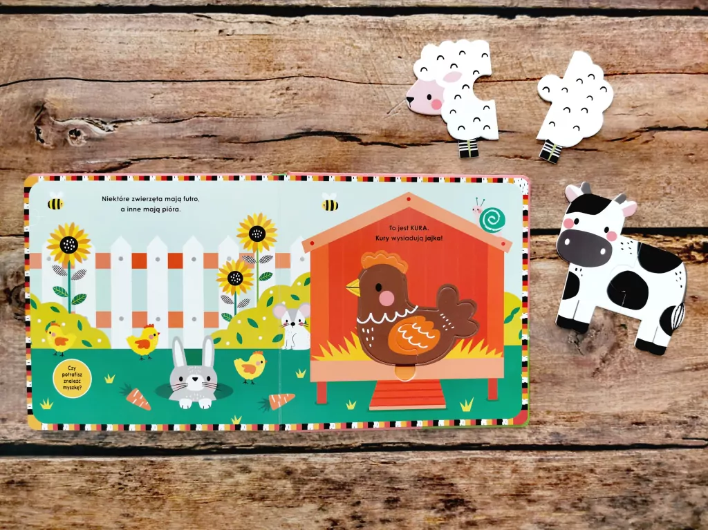 Na wsi. Układam puzzle. Akademia mądrego dziecka - tantis.pl
