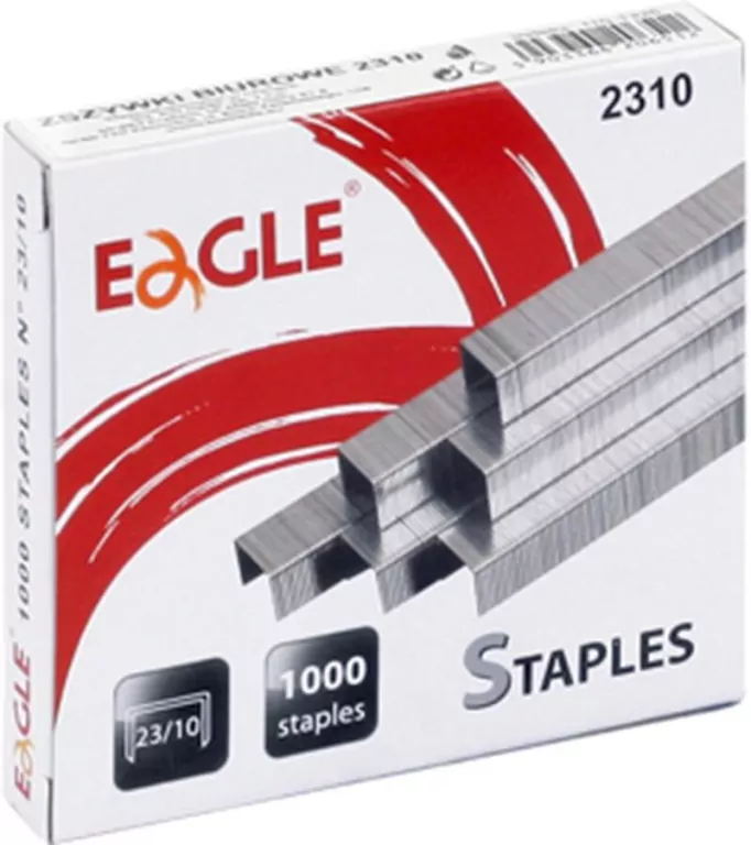 Eagle. Zszywki 23/10, 1000 sztuk - tantis.pl