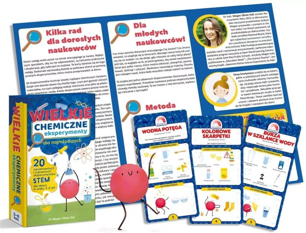 Wielkie chemiczne eksperymenty dla najmłodszych - tantis.pl