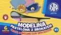 Modelina pastelowa z brokatem. 6 kolorów. - tantis.pl