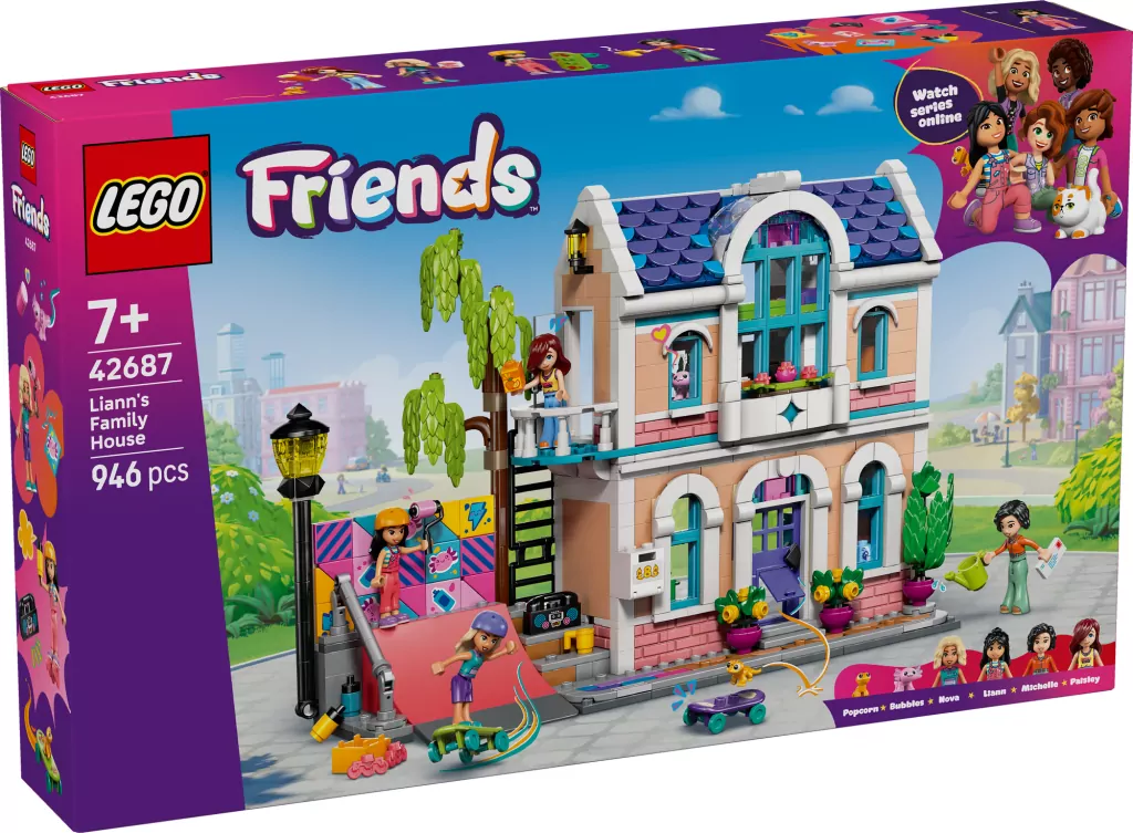 LEGO® Freinds.  Dom rodzinny Liann 42687 - tantis.pl