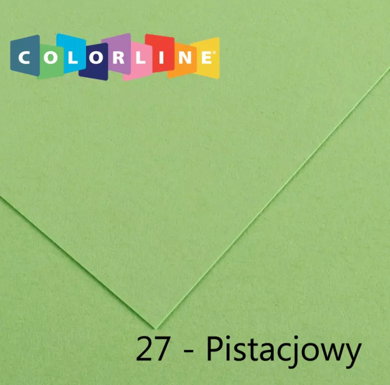 Karton ozdobny 50x65cm pistacjowy - tantis.pl