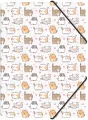 Teczka z gumką A4 pp z nadrukiem kittens - tantis.pl
