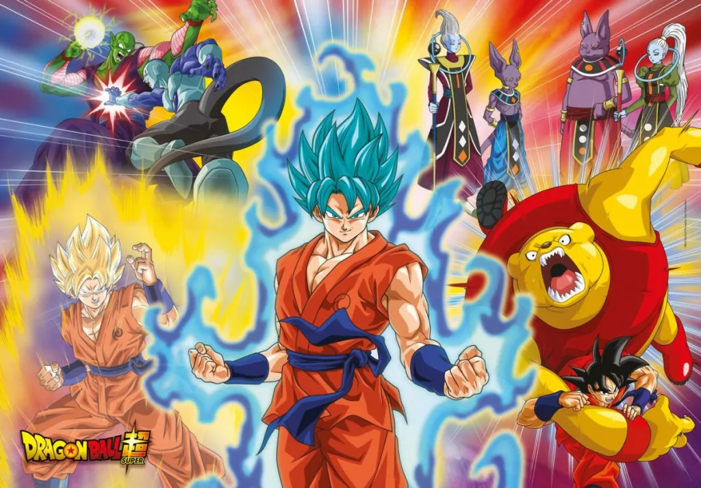 Clementoni. Puzzle 180. Super Kolor Dragon Ball - tantis.pl