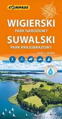 Mapa - Wigierski Park Narodowy, Suwalski 1:40 000 - tantis.pl