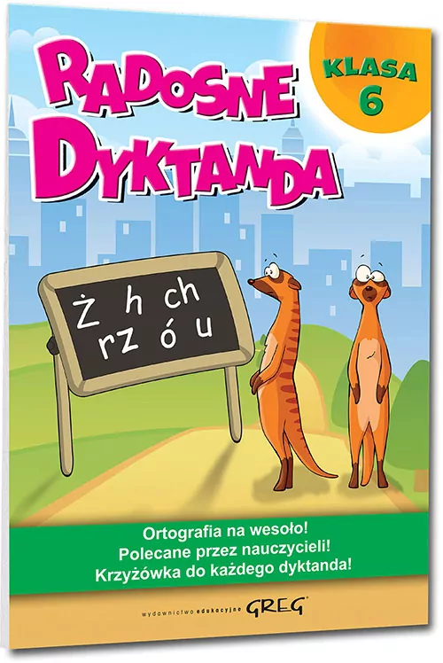 Radosne dyktanda. Klasa 6 - tantis.pl