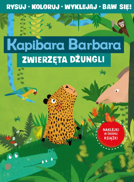 Kapibara Barbara. Książka z aktywnościami - tantis.pl
