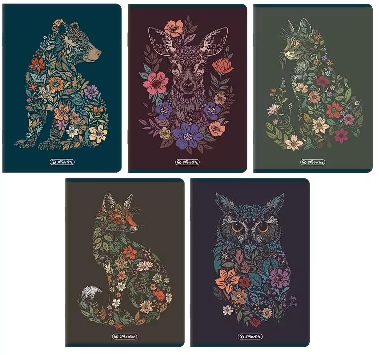 Zeszyt A5/32K linia Florimals  HERLITZ - tantis.pl