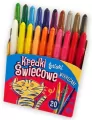Kredki tetiski świecowe wykręcane 20 kol. KT010-AE - tantis.pl