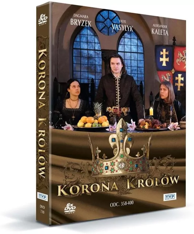 Korona Królów. Sezon 3. Odcinki 358-400 (6DVD) - tantis.pl