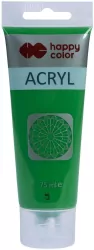 Farba akrylowa 75ml zielona HAPPY COLOR