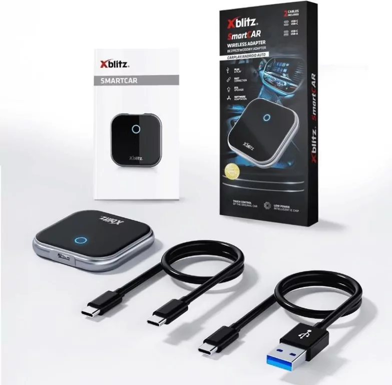 Bezprzewodowy adapter CarPlay/Android Auto... - tantis.pl
