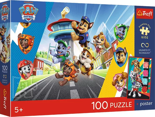 PUZZLE 100EL TREFL PREMIUM PSIA PRZYGODA PUD12 - tantis.pl