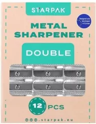 Temperówka metalowa podwójna