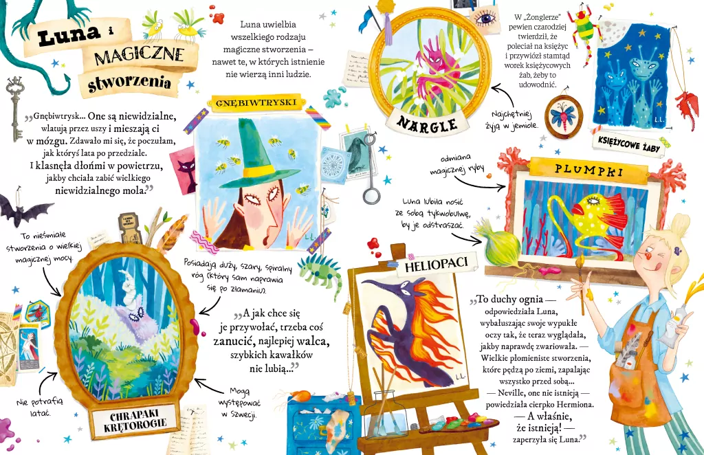 Mały potterownik. Luna Lovegood - tantis.pl
