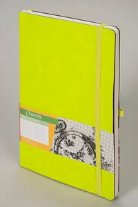 Notes A5 Kratka Impresja Limonka ANTRA - tantis.pl