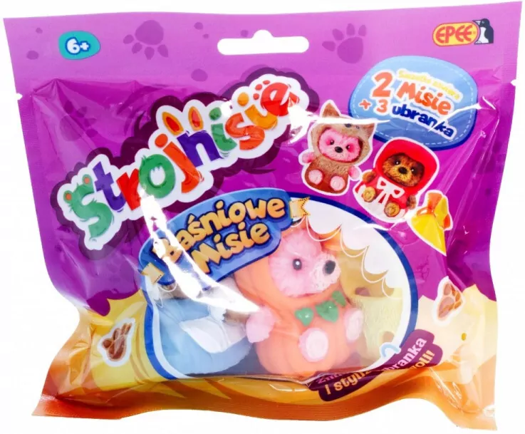 Epee. Strojnisie Baśniowe Misie 2-pack Kopciuszek+Dynia+strój Brzydkiego Kaczątka 095449 - tantis.pl