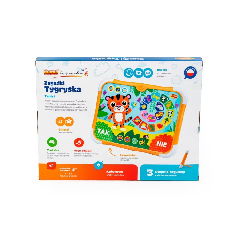 Tablet zagadki Tygryska - tantis.pl