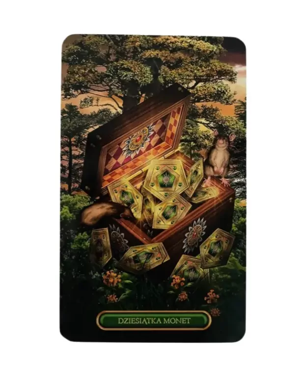 Pozłacany Tarot Królewski - tantis.pl