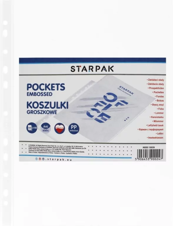 Koszulka A4 groszkowa - tantis.pl
