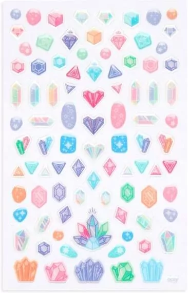 Mini Naklejki Itsy Bitsy Brokatowe Klejnoty - tantis.pl