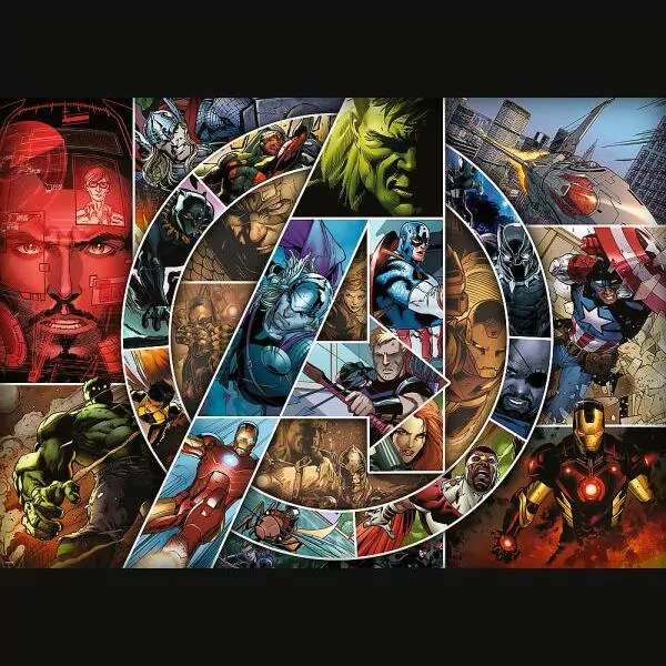 Puzzle 1000 Avengers: Bohaterowie TREFL - tantis.pl