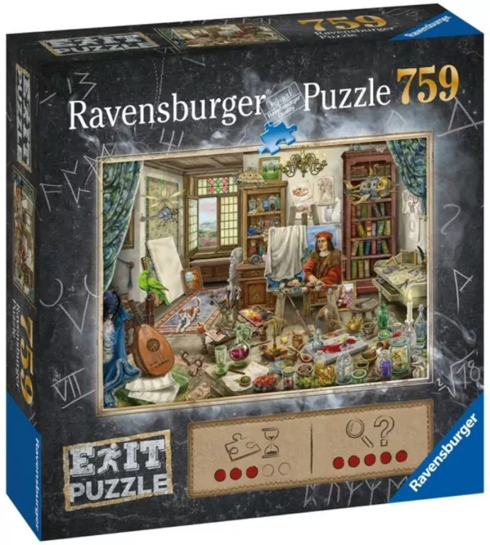 Puzzle 759 EXIT Studio artysty - tantis.pl