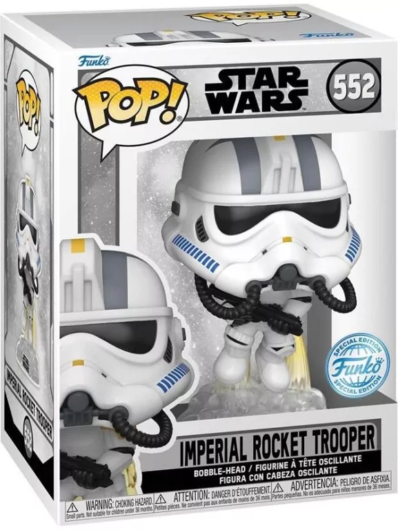 Funko POP! Star Wars, figurka kolekcjonerska, Imperial Rocket Trooper - tantis.pl