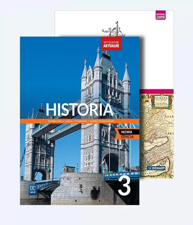 Historia LO 3 Pakiet: podręcznik atlas ZP - tantis.pl