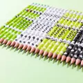 Ołówek z gumką Panda 4szt mix - tantis.pl