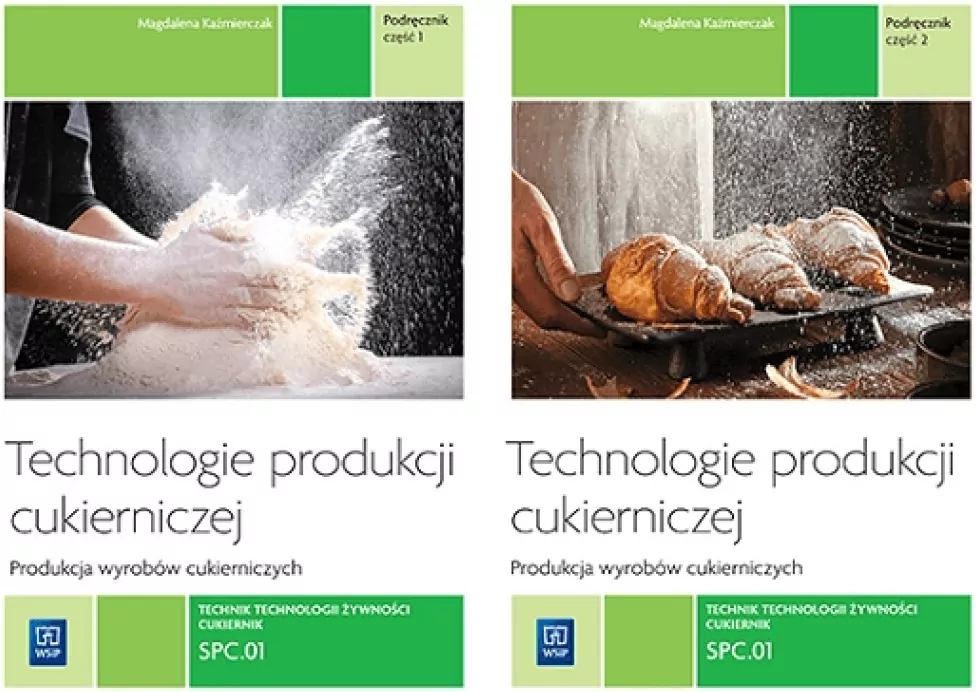 Pakiet: Technologie produkcji cukierniczej. Wyroby cukiernicze. Tom 2. Część 1 - 2 - tantis.pl