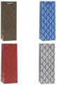 Torebka ozdobna na butelkę 12x36x9cm mix ROZETTE - tantis.pl